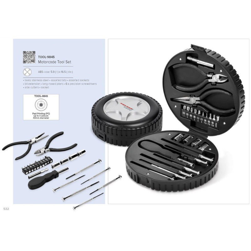 Motorcade 24-Piece Tool Set