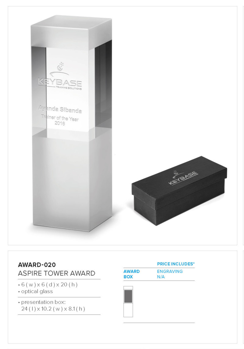 Aspire Tower Award