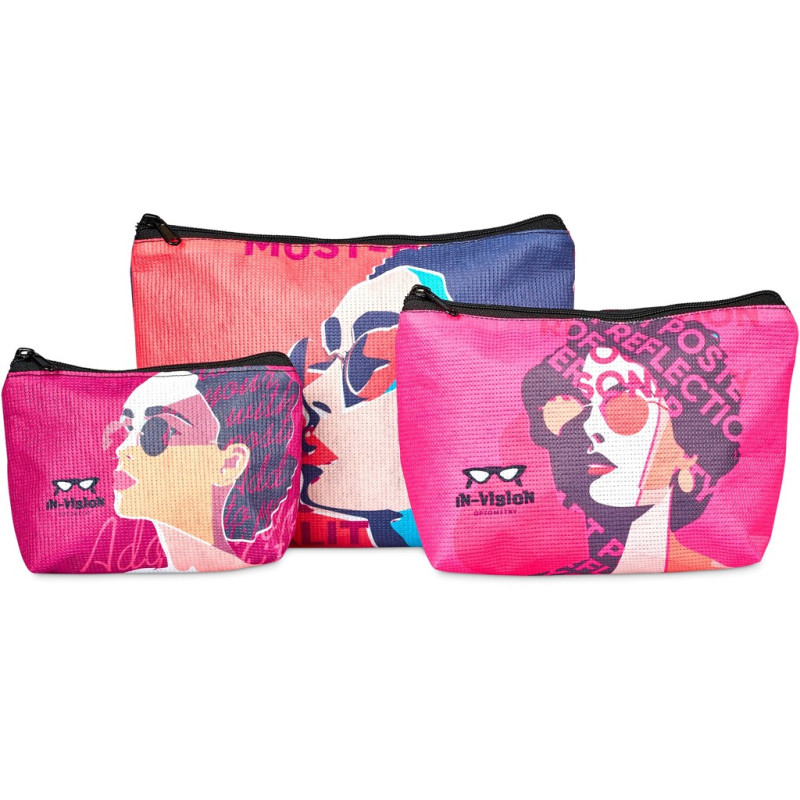 Hoppla Leanne Recycled PET Stitch-Bond Maxi Toiletry Bag