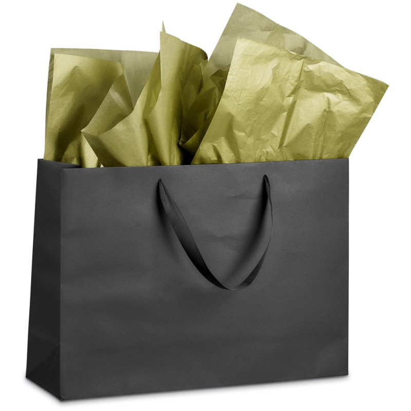 Ritz Maxi Paper Gift Bag - Black
