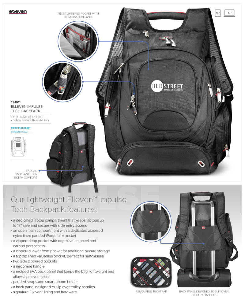 Elleven Impulse Laptop Backpack