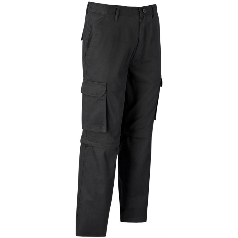 Mens Cargo Zip Off Pants