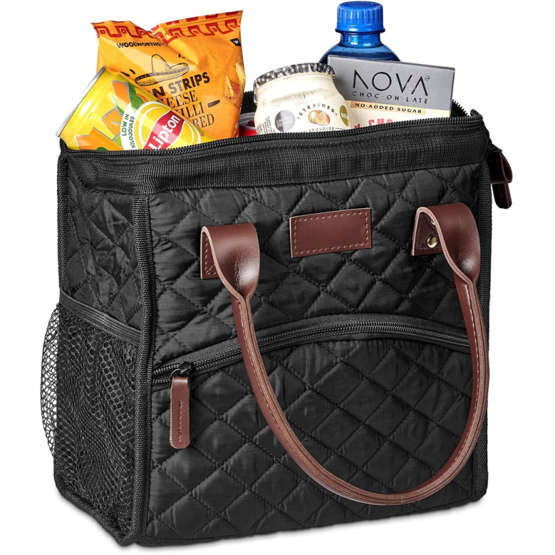 Kate Quilted 12-Can Lunch Cooler