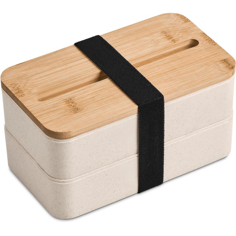 Okiyo Dura Wheat Straw Lunch Box & Phone Stand
