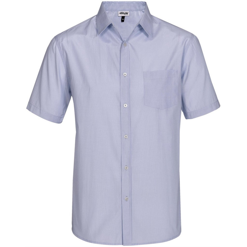 Mens Short Sleeve Portsmouth Shirt - Navy