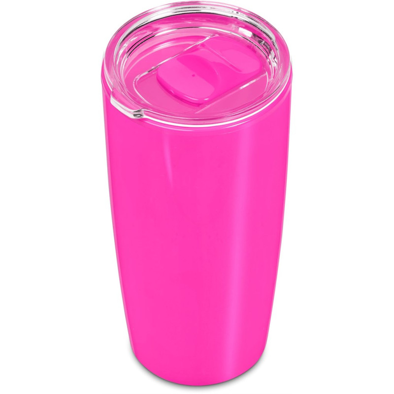 Altitude Daytona Plastic 2-in-1 Double-Wall Tumbler & Straw - 600ml