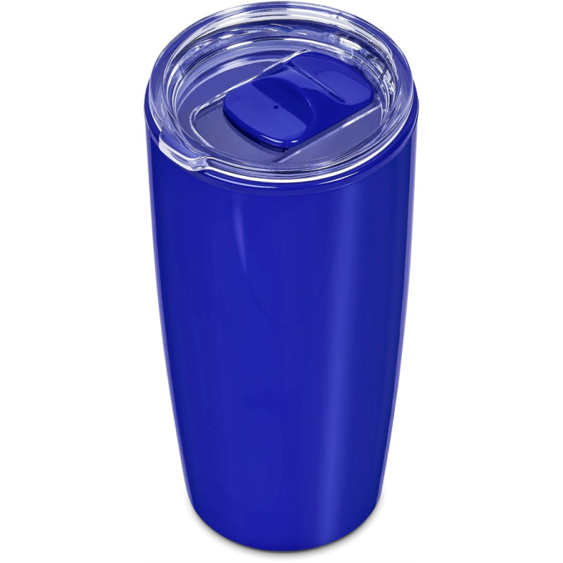 Altitude Daytona Plastic 2-in-1 Double-Wall Tumbler & Straw - 600ml