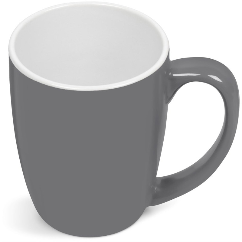 Payton Ceramic Coffee Mug - 325ml - Grey