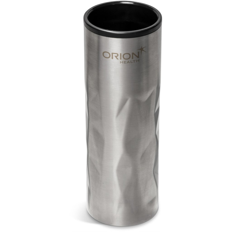 Serendipio Fire & Ice Stainless Steel & Plastic 2-In-1 Tumbler - 435ml - Silver