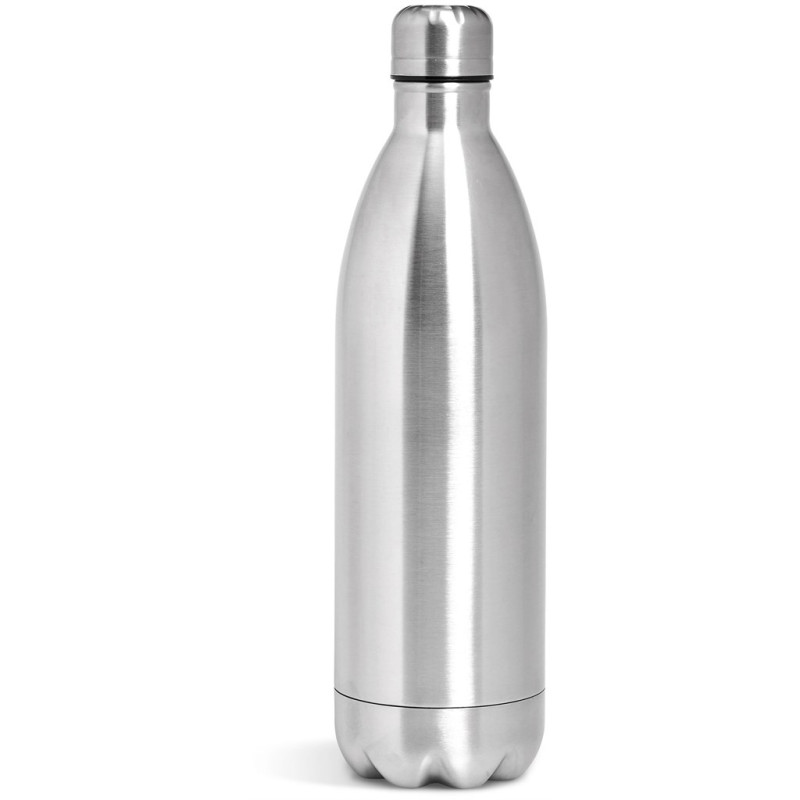 Serendipio Atlantis Stainless Steel Vacuum Water Bottle - 1 Litre - Silver