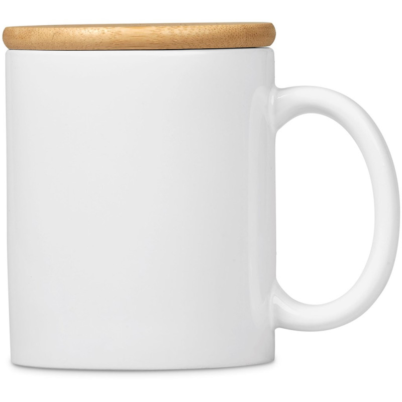 Okiyo Sozo Bamboo & Ceramic Sublimation Coffee Mug - 330ml