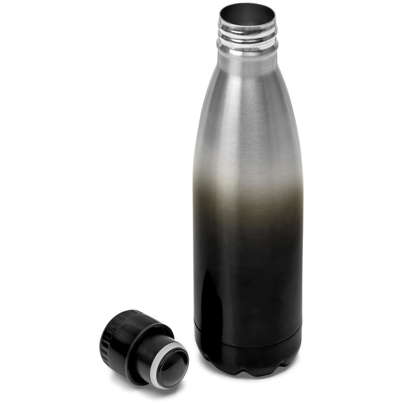 Serendipio Chandler Stainless Steel Vacuum Water Bottle - 500ml - Black