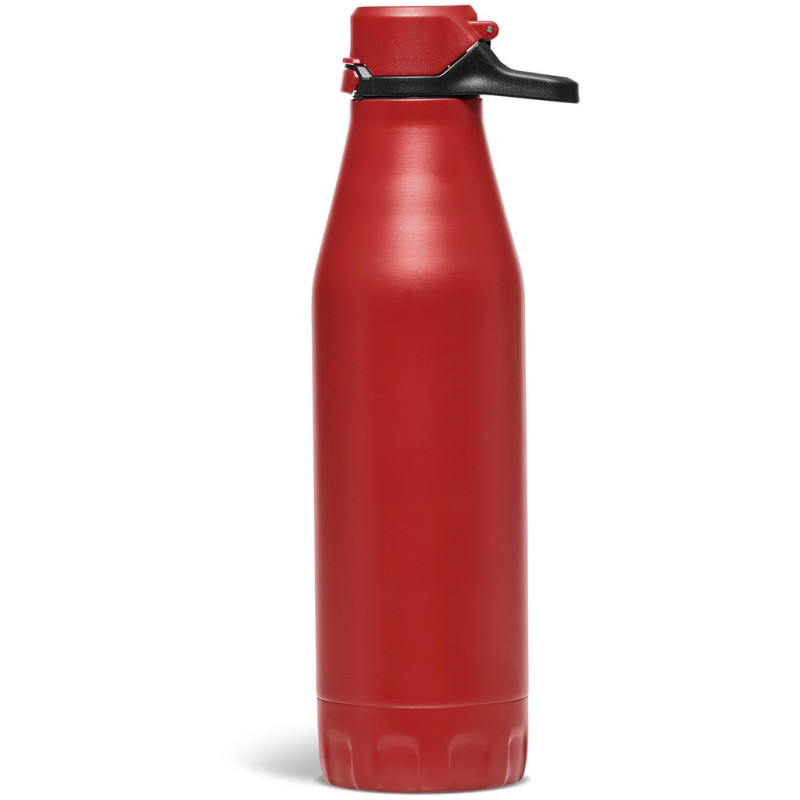 Slazenger Novac Stainless Steel Vacuum Water Bottle - 500ml - Red