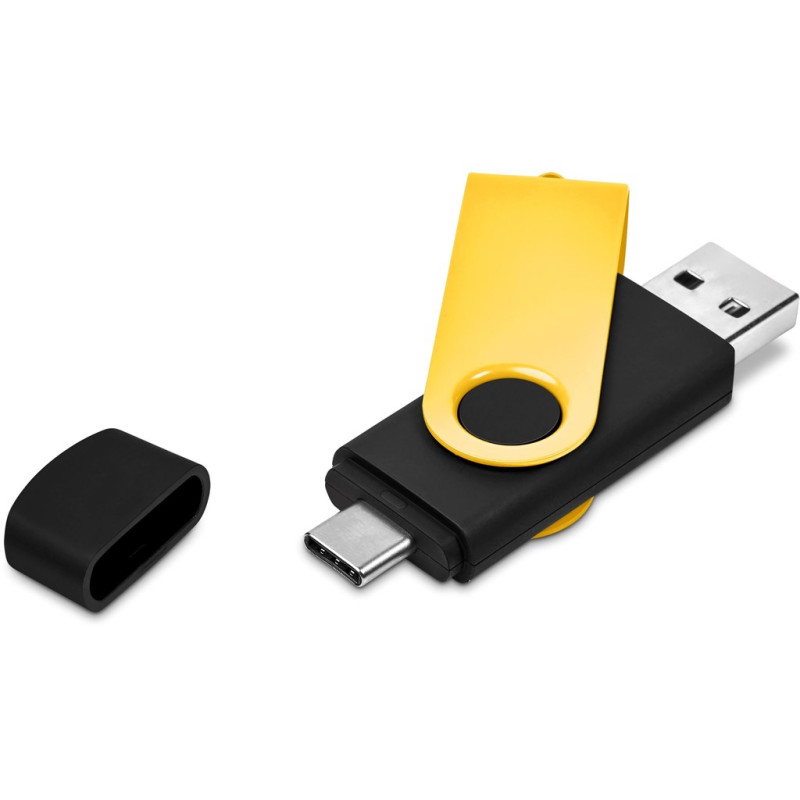 Shuffle Gyro Black Flash Drive – 32GB