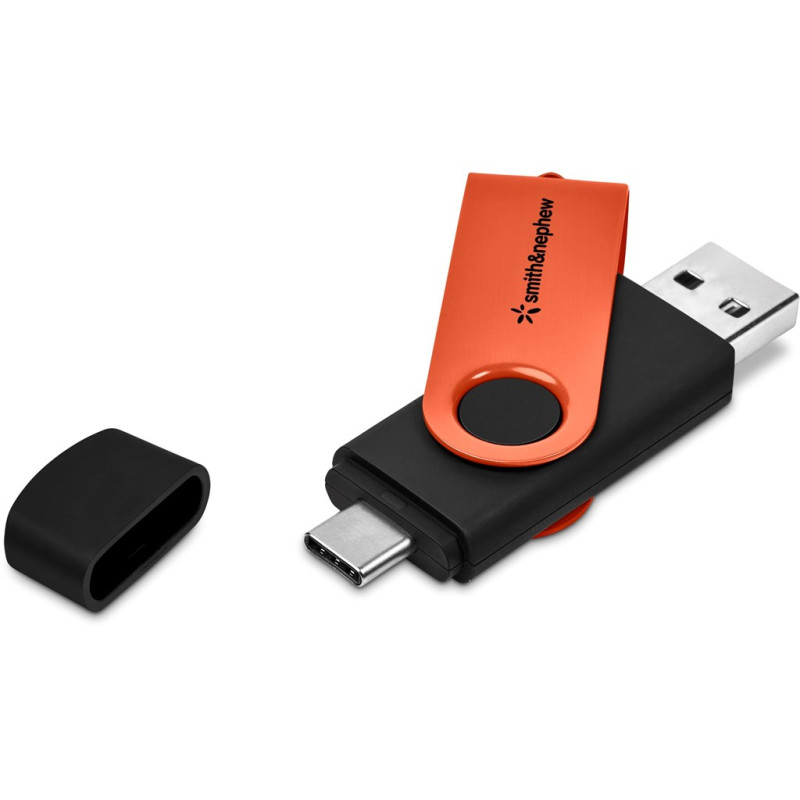 Shuffle Gyro Black Flash Drive – 32GB