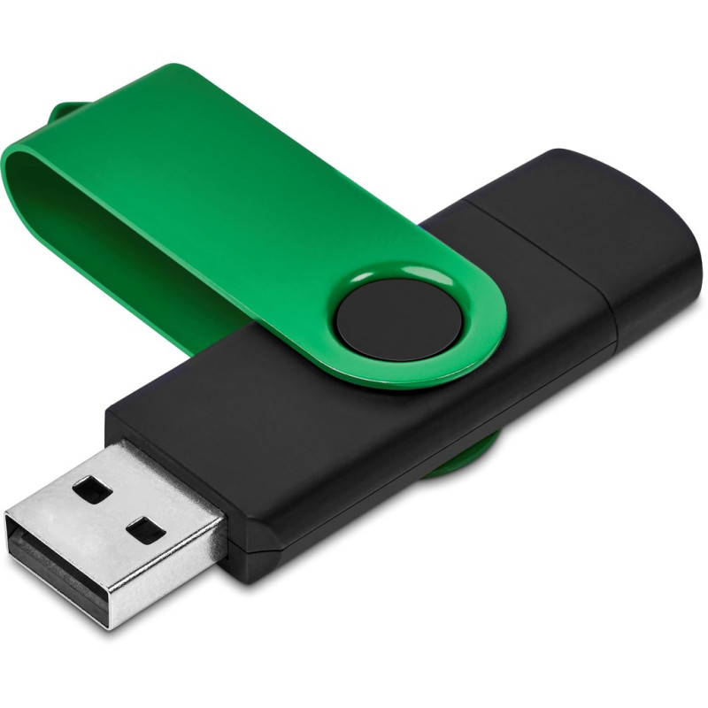 Shuffle Gyro Black Flash Drive – 32GB