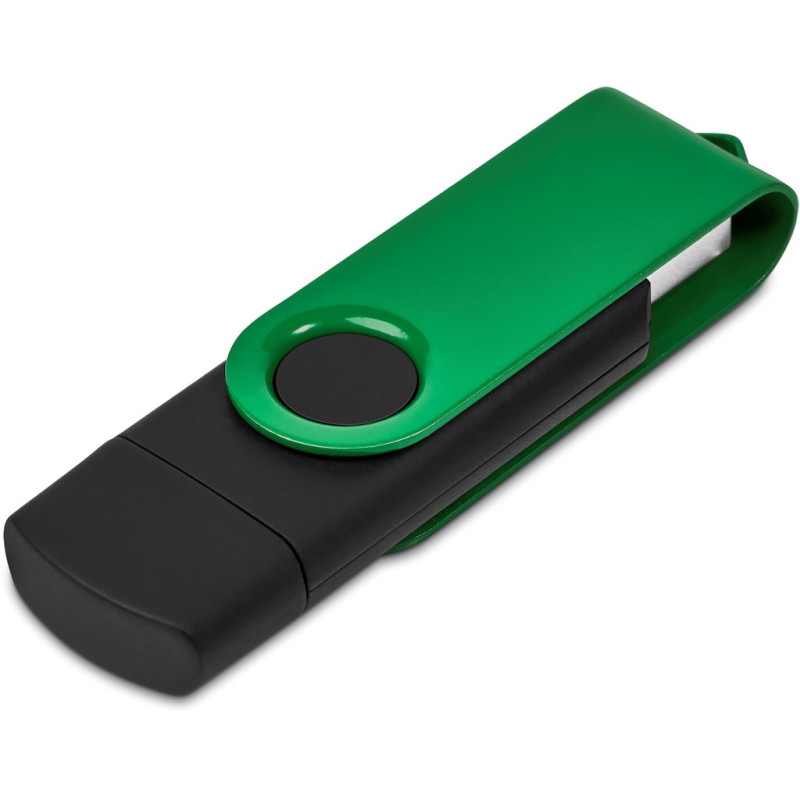 Shuffle Gyro Black Flash Drive – 32GB