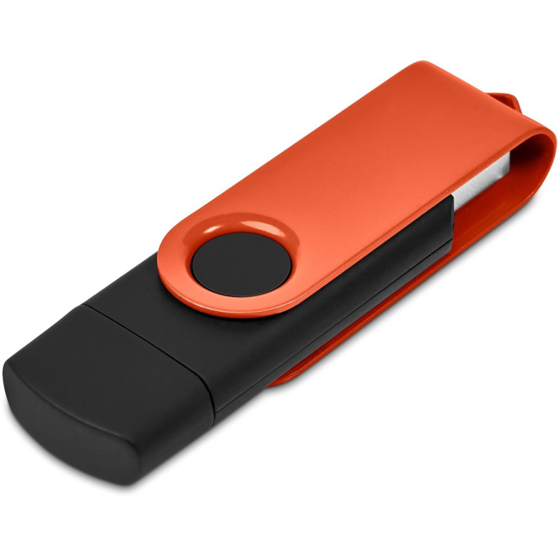 Shuffle Gyro Black Flash Drive – 32GB