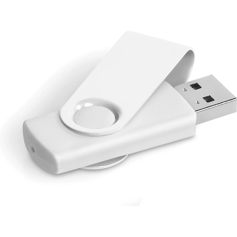 Axis Gyro White Flash Drive - 32GB