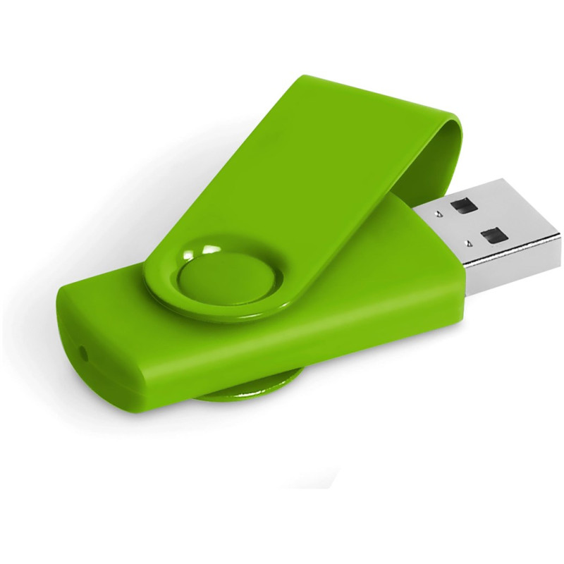 Axis Gyro Flash Drive - 8GB - Lime