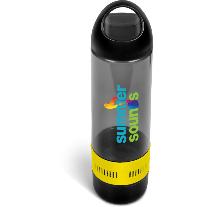 Bandit Plastic Water Bottle & Bluetooth Speaker - 500ml