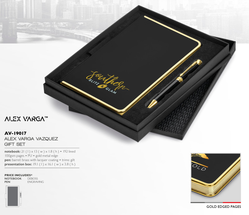 Alex Varga Vazquez Notebook & Pen Set