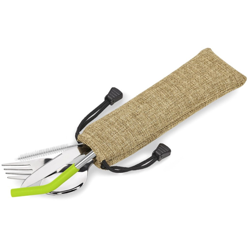 Kooshty Safari Cutlery & Straw Set