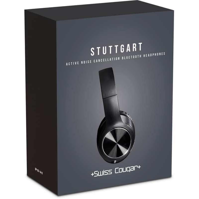 Swiss Cougar Stuttgart Active Noise Cancelling Bluetooth Headphones