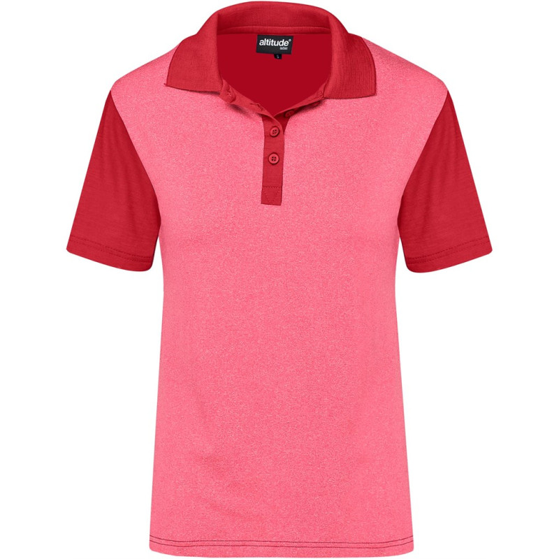 Ladies Crossfire Golf Shirt - Red