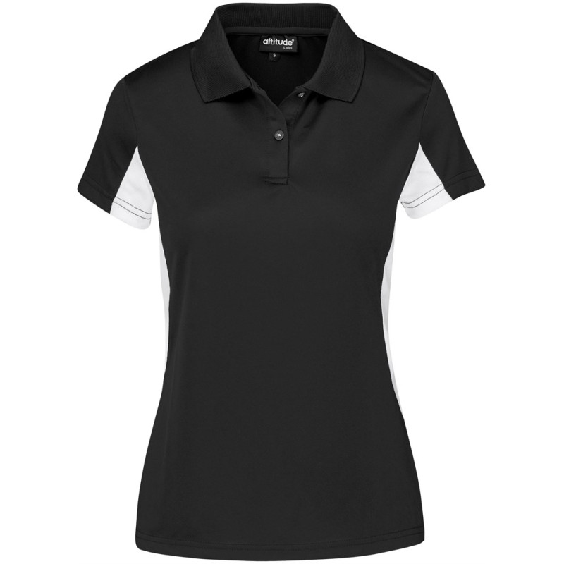 Ladies Championship Golf Shirt - Black