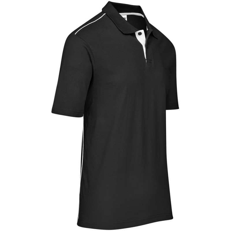 Mens Galway Golf Shirt - Black