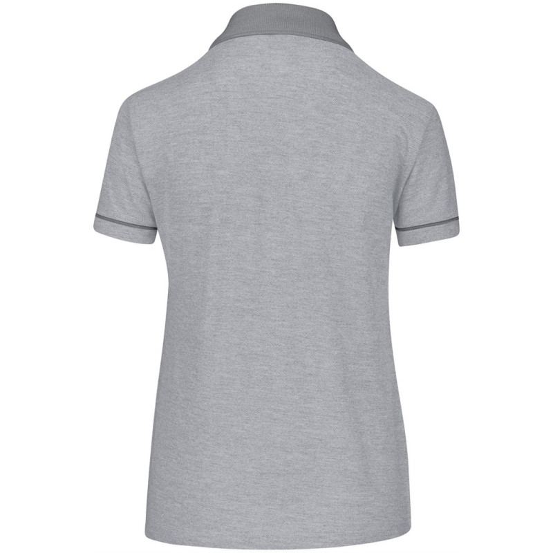 Ladies Verge Golf Shirt - Light Grey