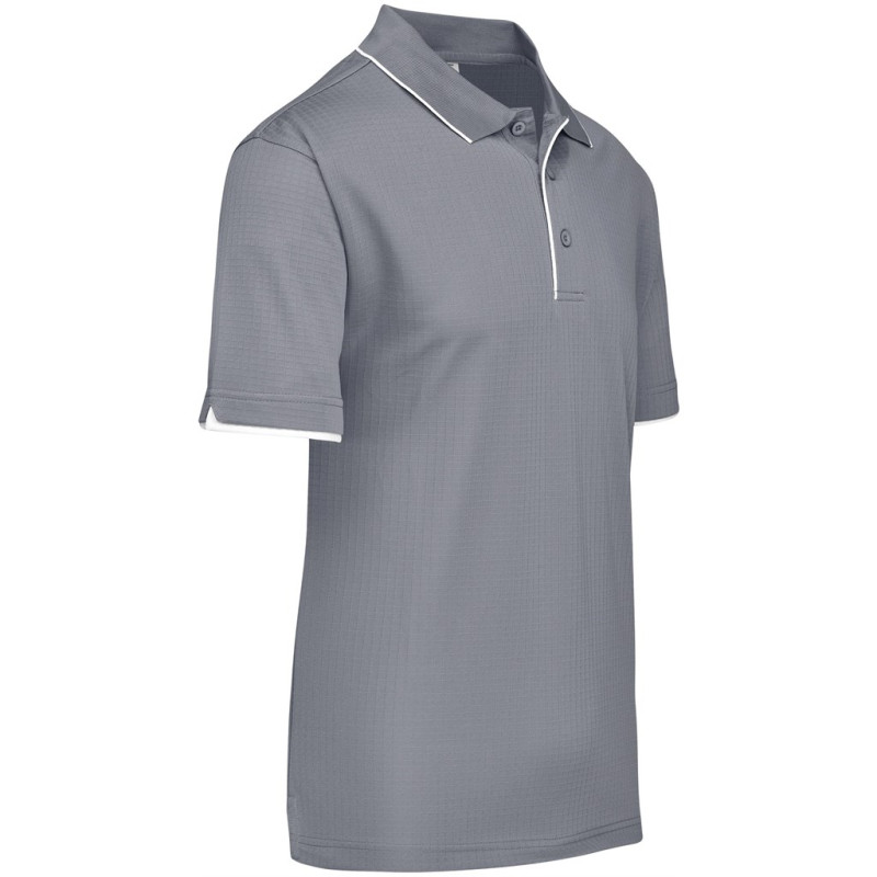 Mens Elite Golf Shirt - Grey