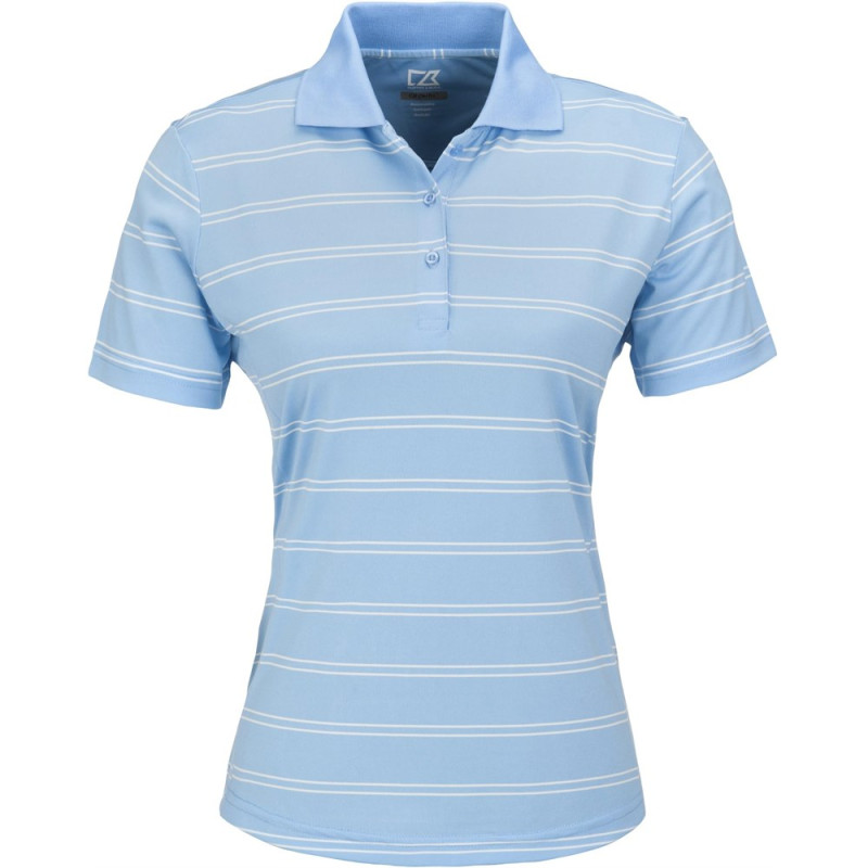 Ladies Hawthorne Golf Shirt - Light Blue