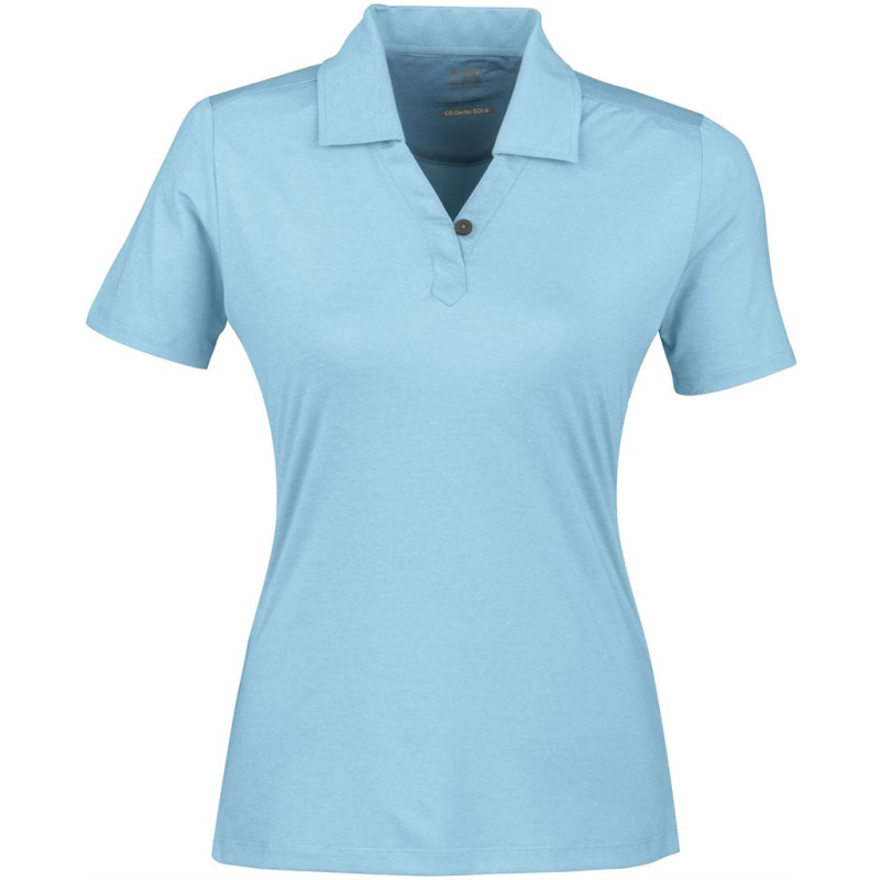 Ladies Golf Shirt - Light Blue