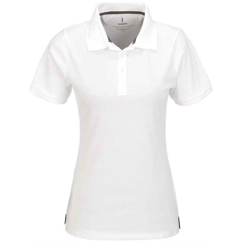 Ladies Calgary Golf Shirt - White