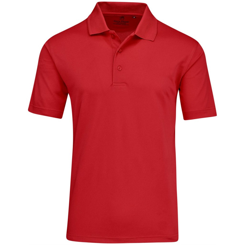 Mens Wynn Golf Shirt - Red