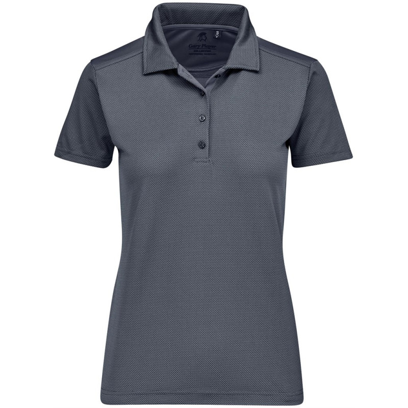 Ladies Sterling Ridge Golf Shirt - Grey