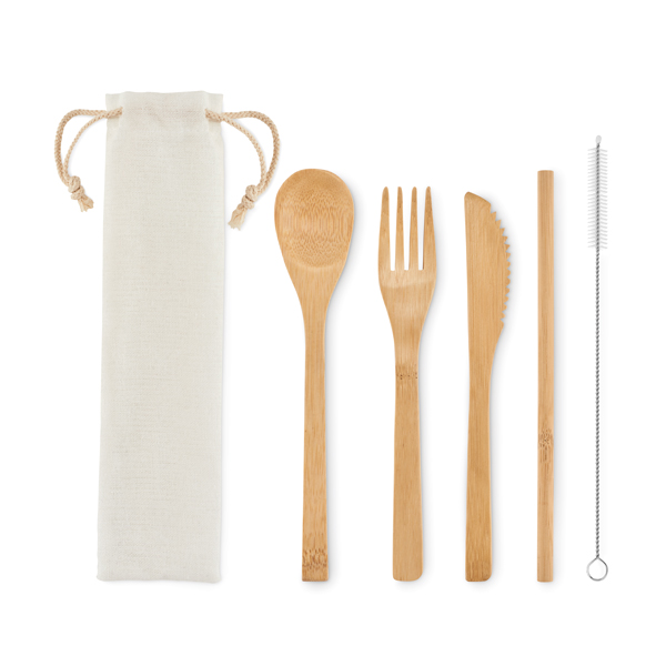 Bamboo Cutlery Set