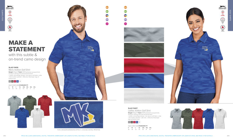 Mens Volition Golf Shirt