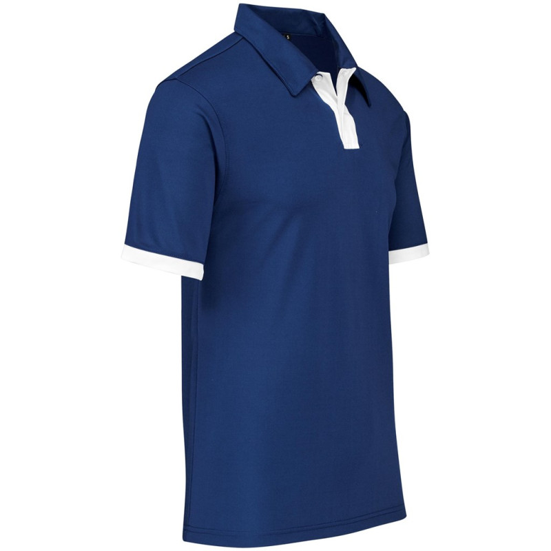 Mens Contest Golf Shirt - Navy