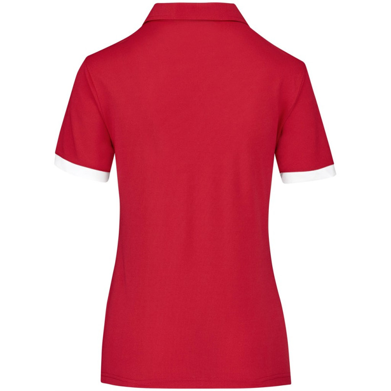 Ladies Contest Golf Shirt - Red