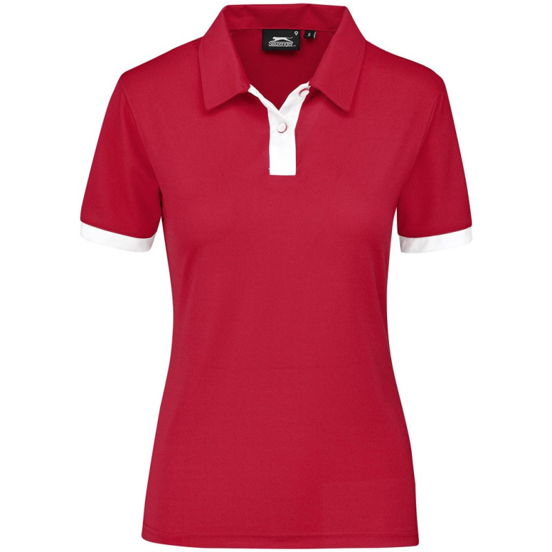 Ladies Contest Golf Shirt - Red
