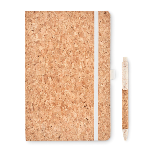 Cork Notebook Set
