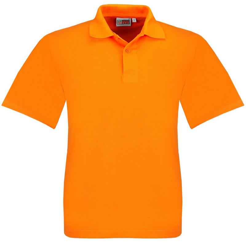 Kids Elemental Golf Shirt - Orange