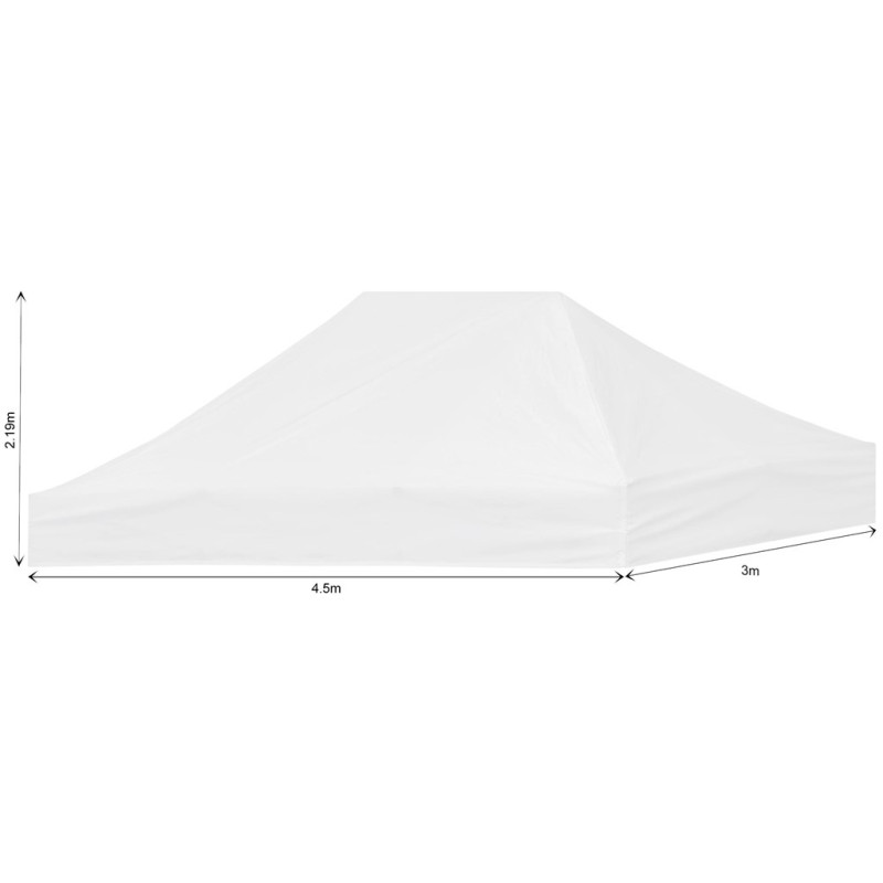 Ovation Sublimated Gazebo 4.5m X 3m - Roof (Excludes Hardware)