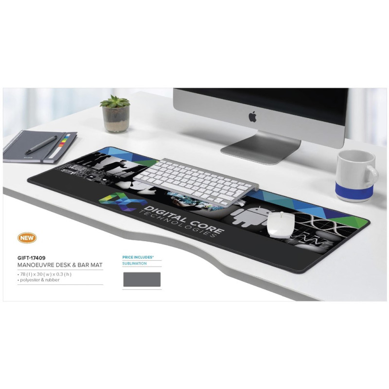 Manoeuvre Sublimation Desk or Bar Mat