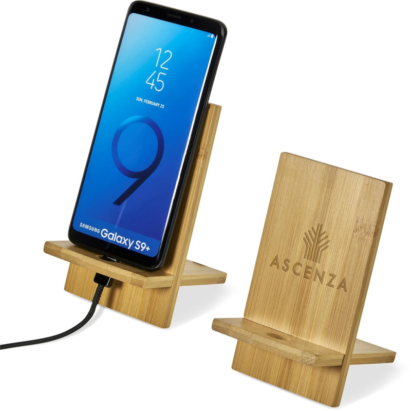 Okiyo Ekslens Bamboo Phone Stand