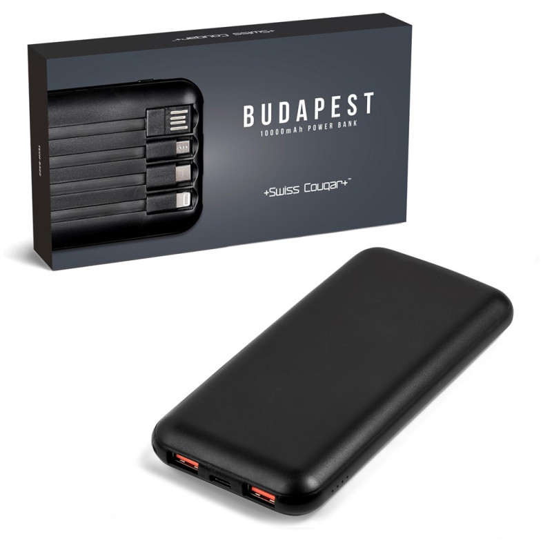 Swiss Cougar Budapest Power Bank - 10,000mAh