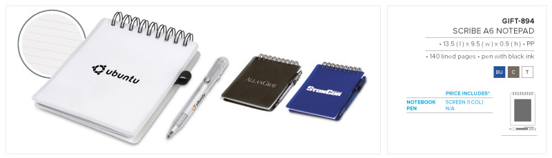 Scribe Mini Notebook & Pen